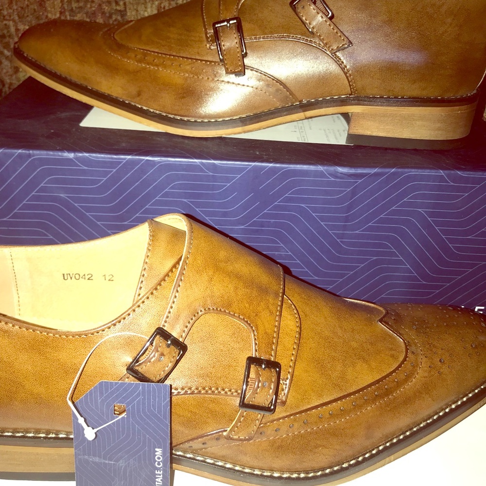 Gino Vitale’s Men’s Brown Oxford Shoes